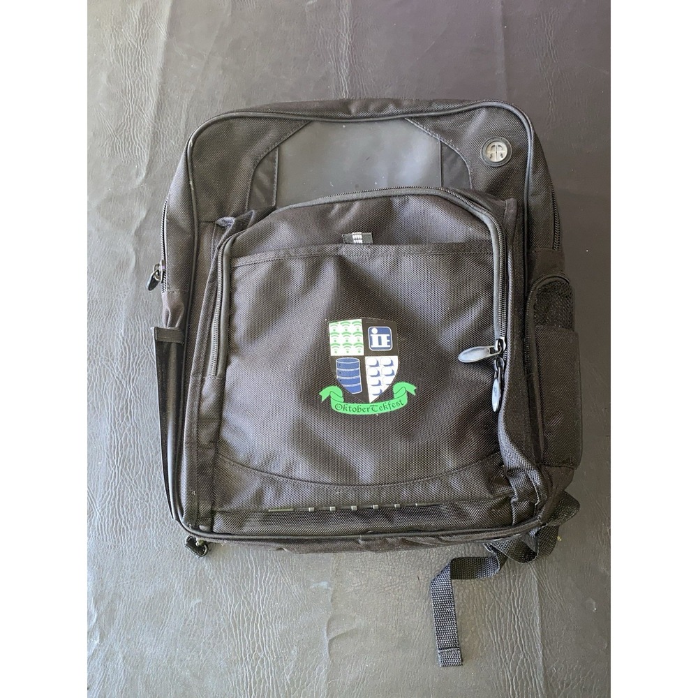 Very Nice Oktober Tekfest Black Laptop‎ Backpack 17" X 13"